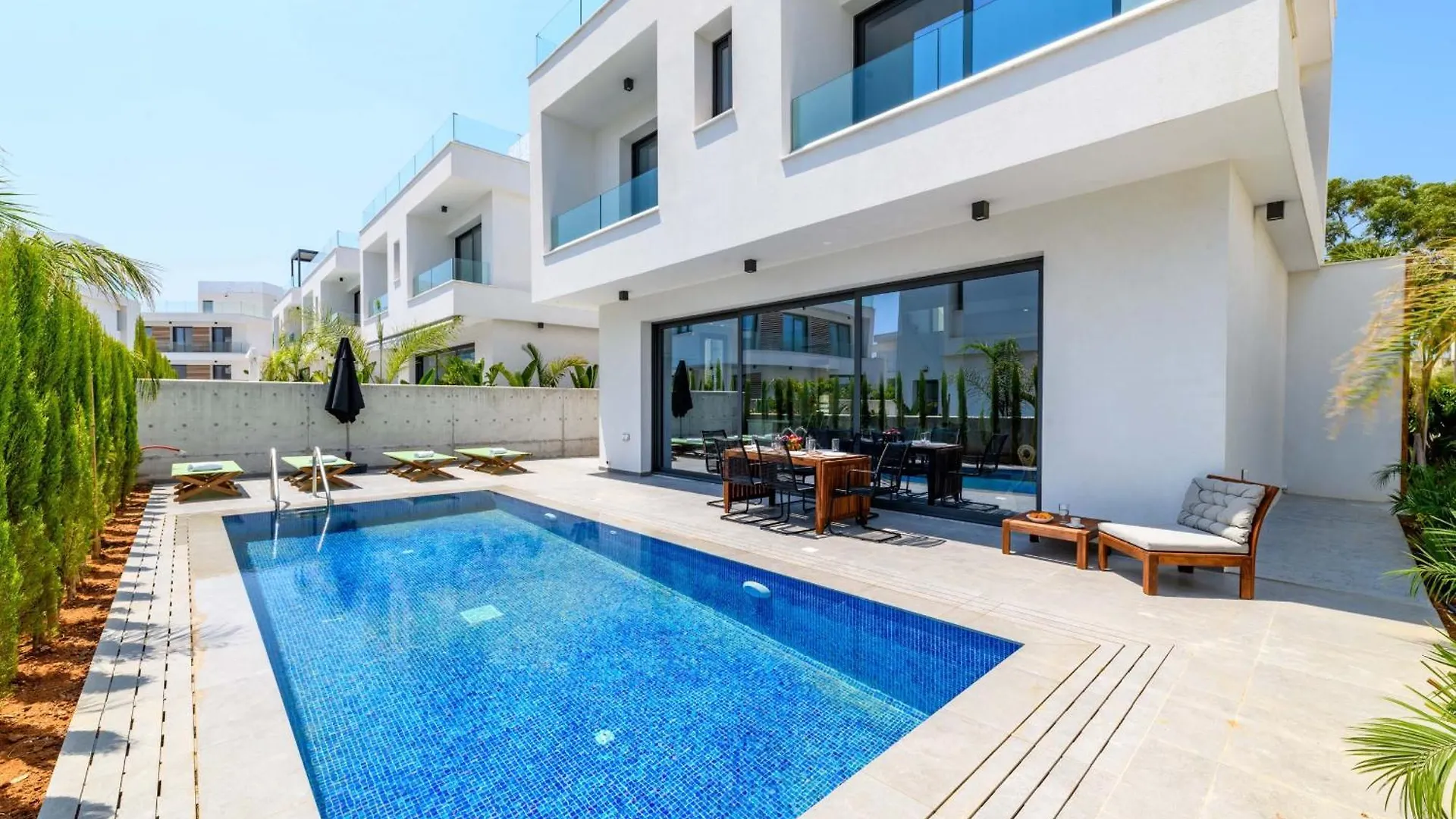 By The Beach - Sunstone Seaview Villa Protaras 0*,